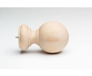 2" Wood Trends Ball Finial - 091 - Unfinished